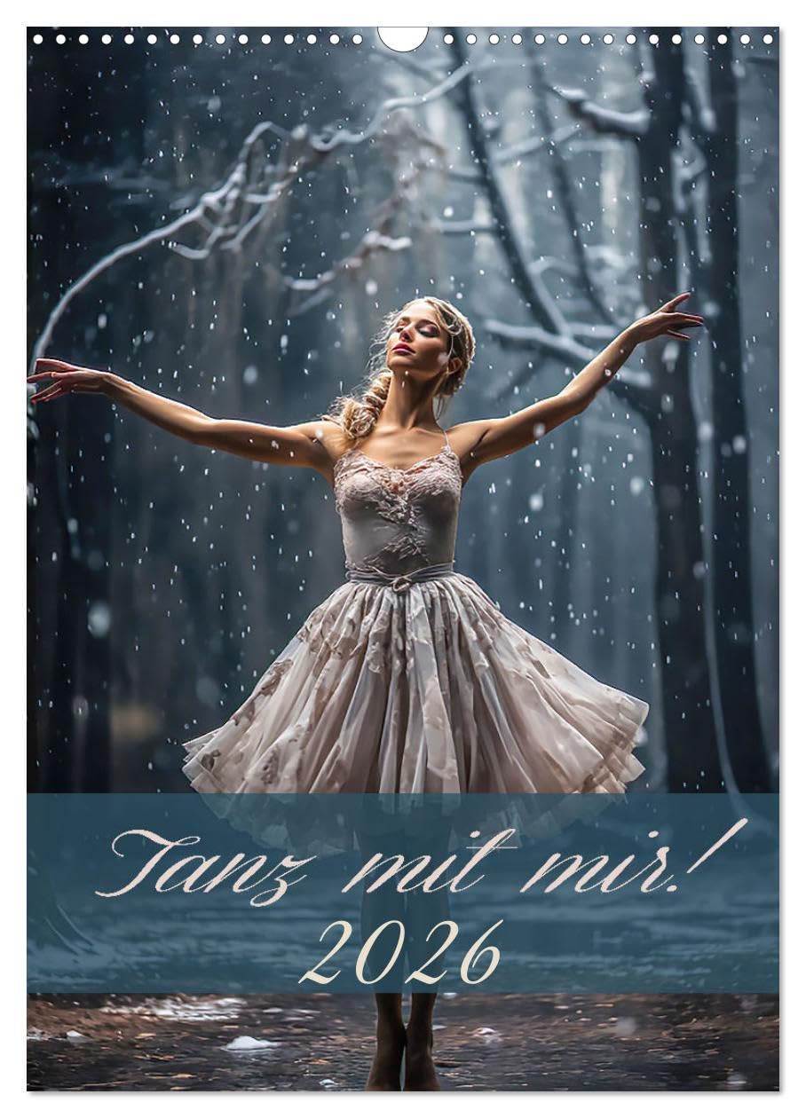 Dance with me! UK-Version (Wall Calendar 2026 DIN A3 Portrait), CALVENDO 12 Month Wall Calendar โ image 1
