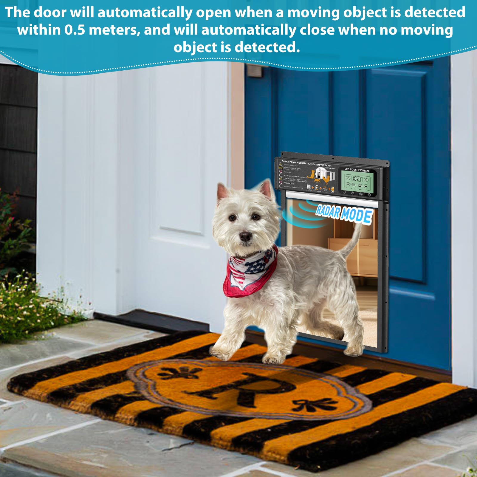 Best dog door with timer Free Shipping