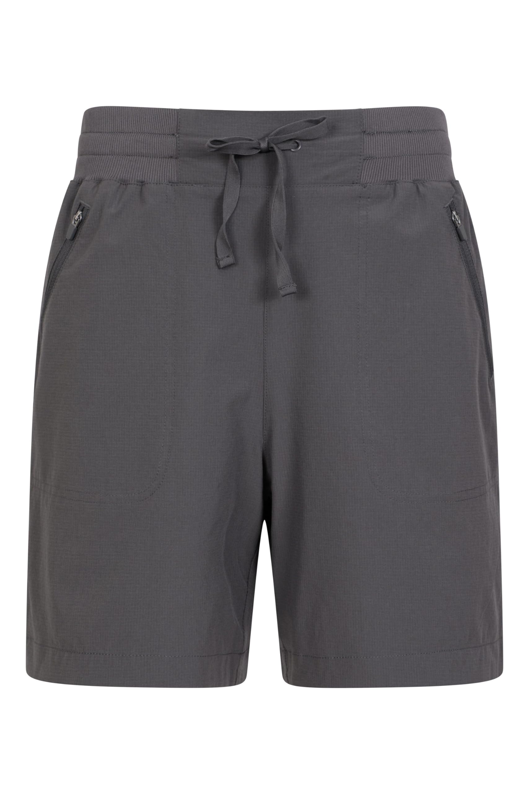 Mountain Warehouse Women's Grey Explorer Shorts - Size 10