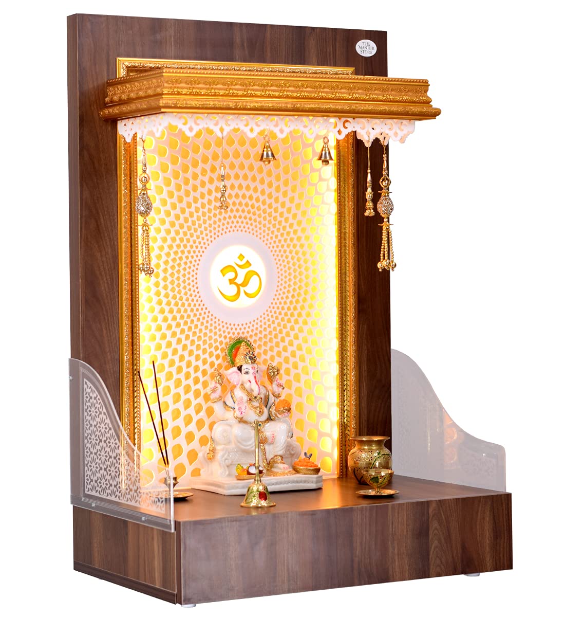Pooja Mandir/Mandir per la casa/Pooja Mandir/Home Temple di The Mandir Store