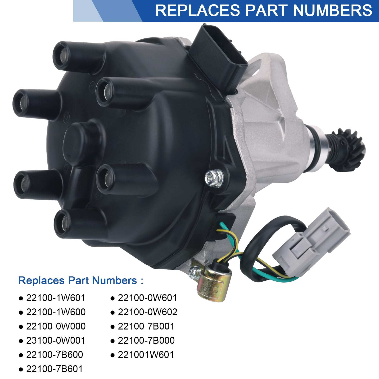Amazon.com: AiYiGu Ignition Distributor W/Cap & Rotor