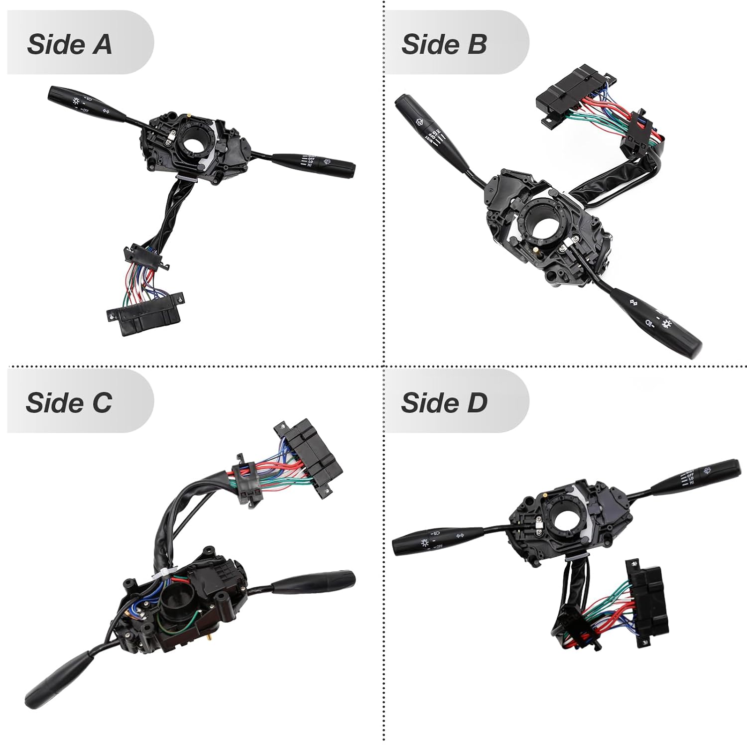 Saihisday 84310-35300 Headlight Turn Signal Wiper Switch Replacement for Toyota Pickup Truck 1989-1995