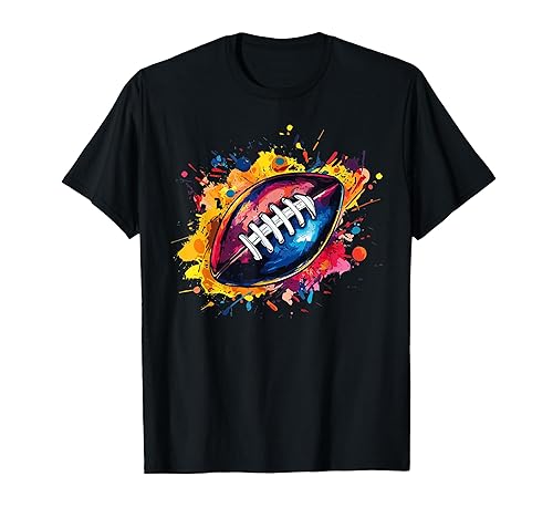 Football Game Day Player and Fan Graphic T-Shirt