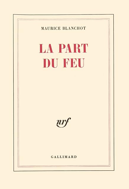 Portada de La Part du Fe