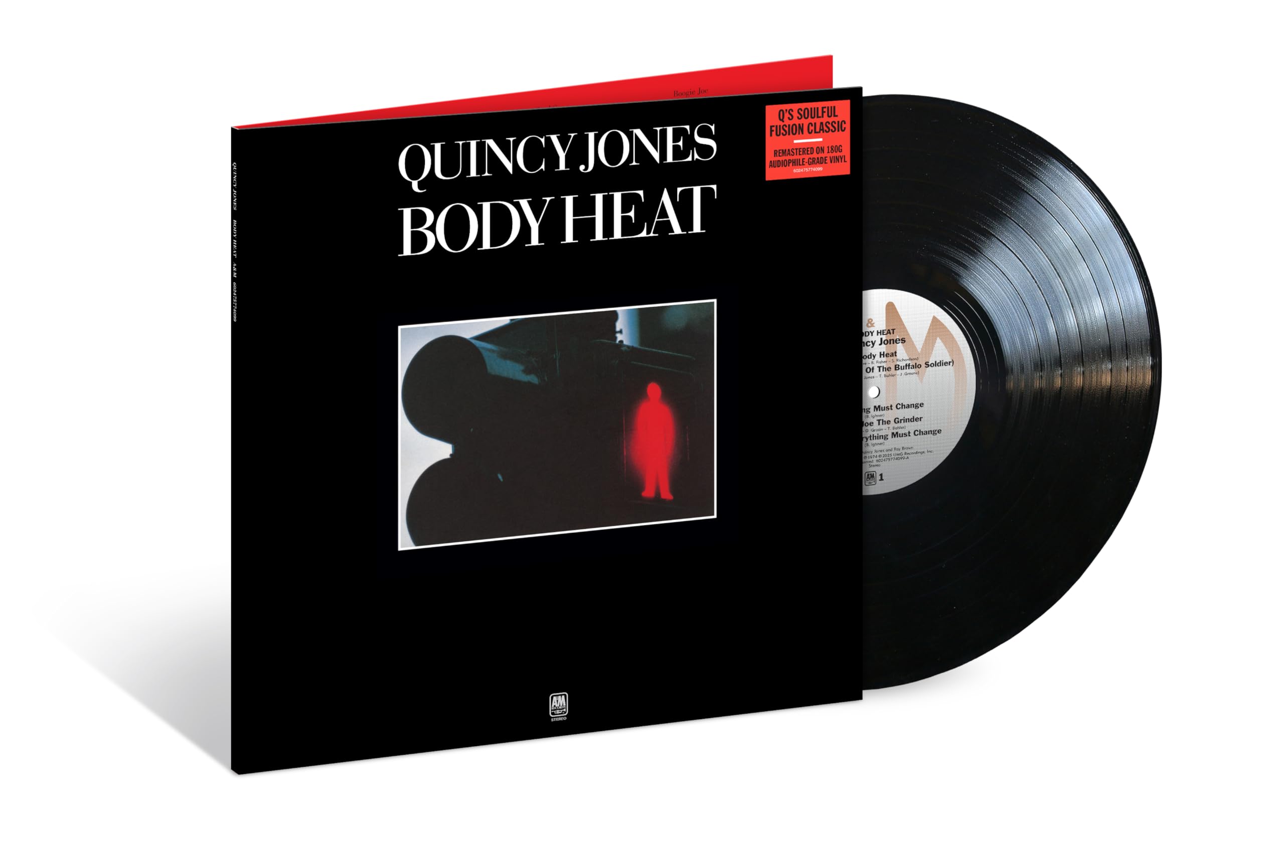 Quincy Jones - Body Heat , Reissued Black Vinyl LP (New & Sealed!) A&M Records