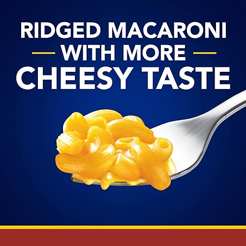 Miniatura 5 de Kraft Cena de lujo de macarrones y queso cheddar Sharp paquete de 12 unidades cajas de 14 onzas