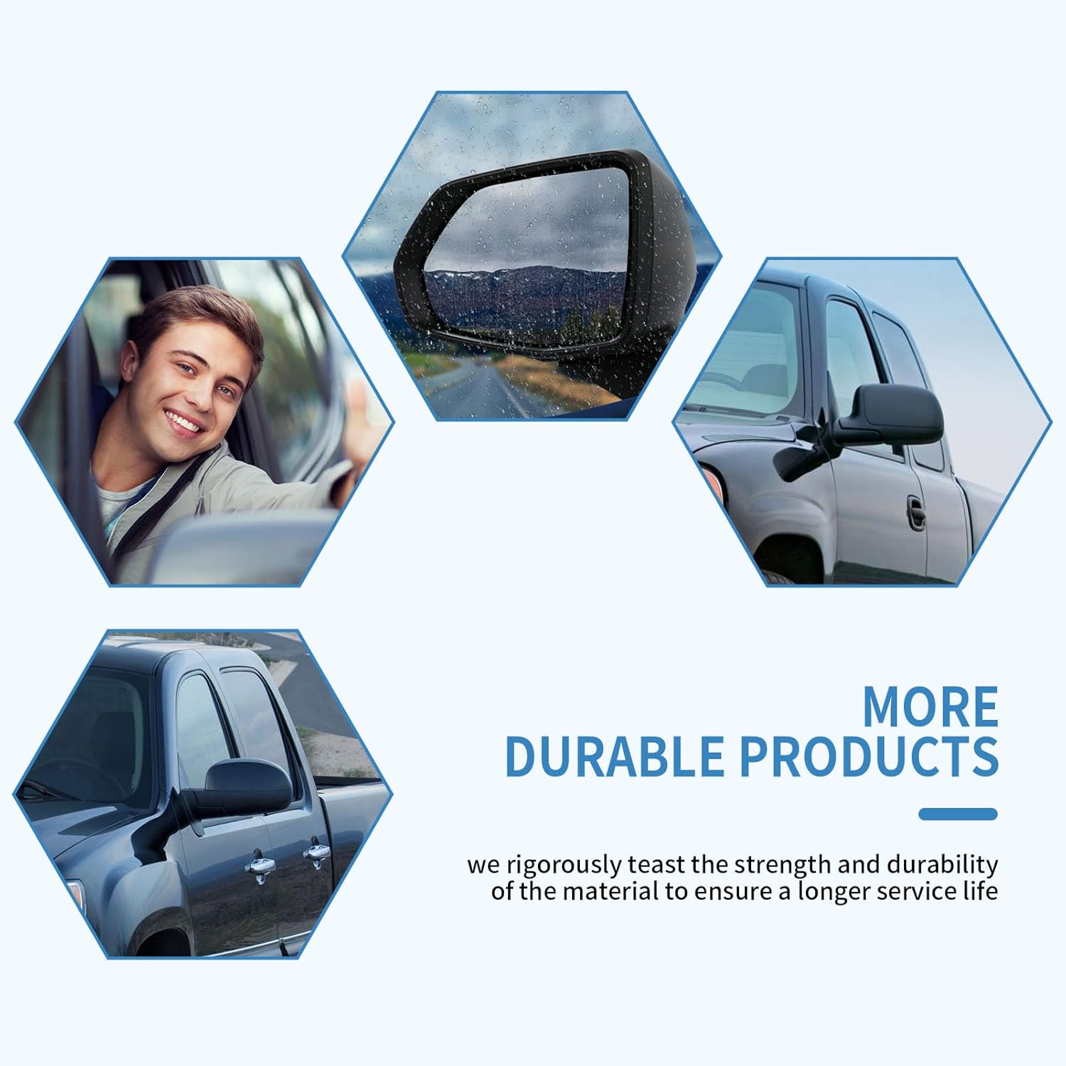 ECCPP Exterior Mirrors Replace with 2019-2021 For Chevy For BLAZER Driver Side 84698488