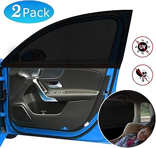 Pare Soleil Voiture Bebe Protege Soleil Voiture Arriere Enfants Et Animaux Protection Uv Maximale Pour Bebe 2 Pieces Chaussette Voiture Soleil 40 X Inch Ovareo Pare Soleil Fenetres De Voiture Vitres Laterales