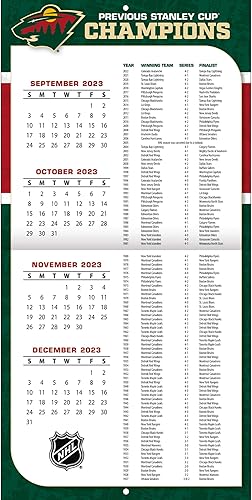 Miniatura 2 de Turner Sports Minnesota Wild 2024 - Calendario de pared de equipo de 12 x 12 pulgadas (24998011944)