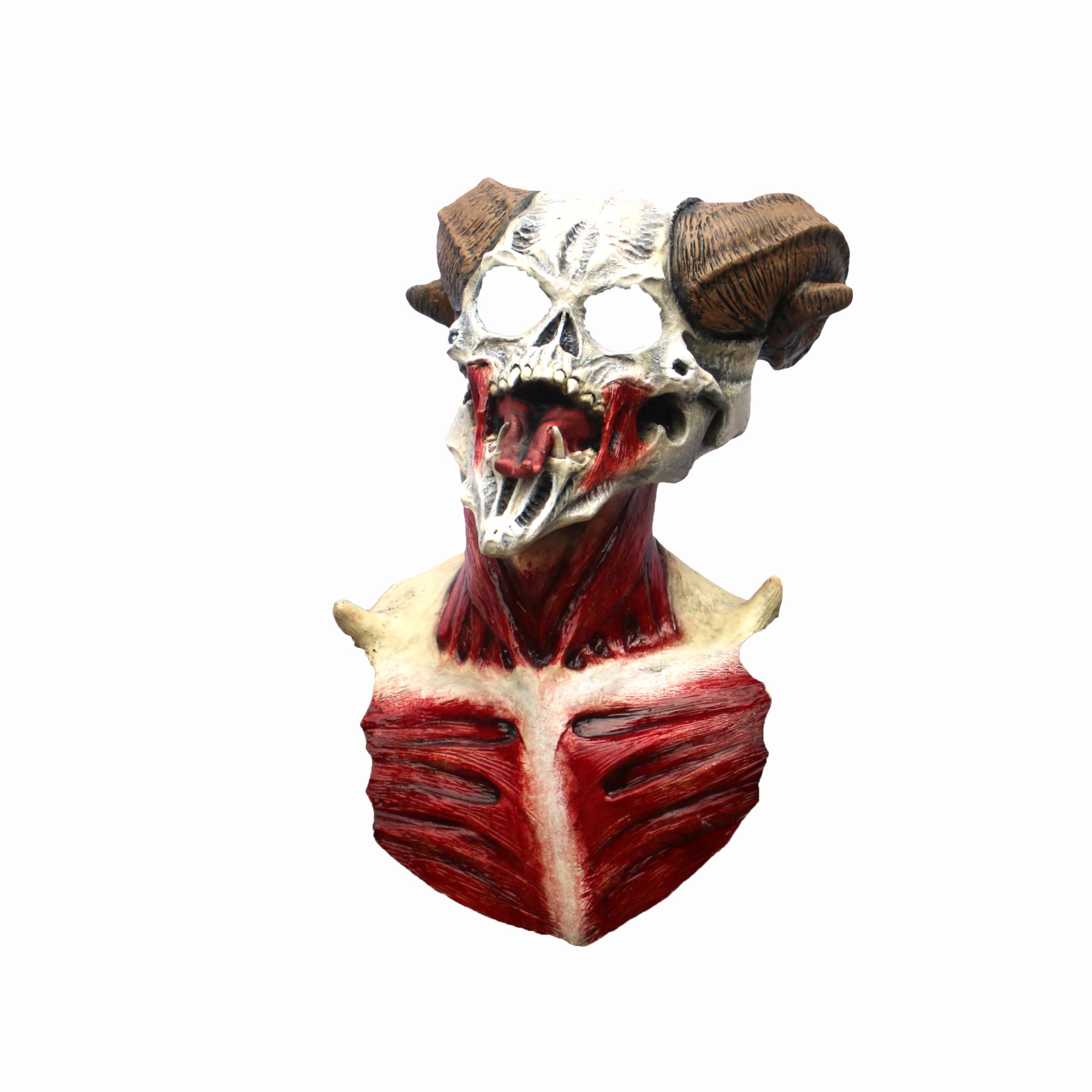 Halloween FX Ghoulish - Devil Skull Mask - One Size