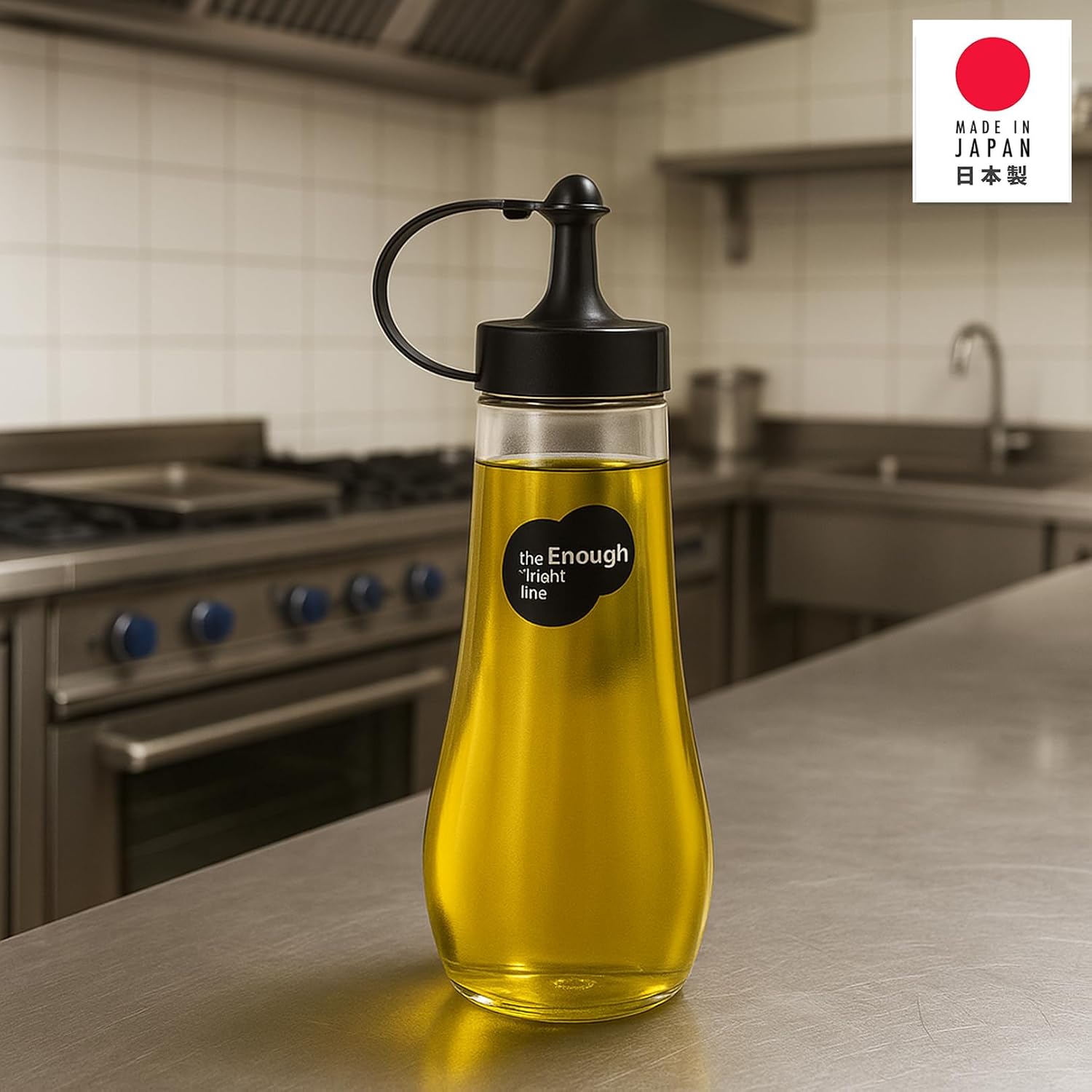 JapanBargain 10-Pack Japanese Squeeze Bottles, 12oz Drip-Control Condiment Squirt Bottles, Soy Sauce Oil Dispenser for Kitchen, Bulk Set for Kitchen & Food Prep, Made in Japan