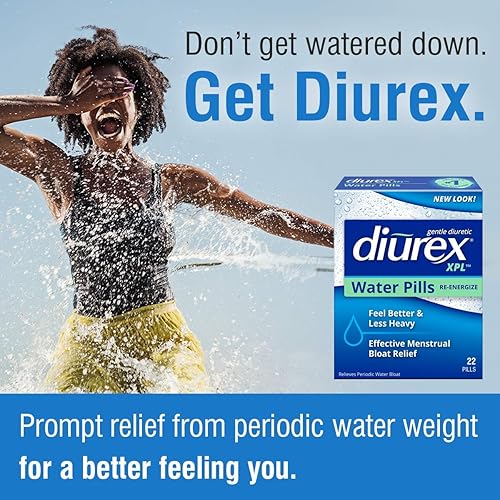 Miniatura 2 de Diurex XPL - Pastillas de agua reenergizantes - Alivia la hinchazón y la fatiga - 22 unidades