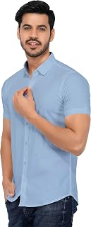 U-TURN Men's Slim Fit Shirt
