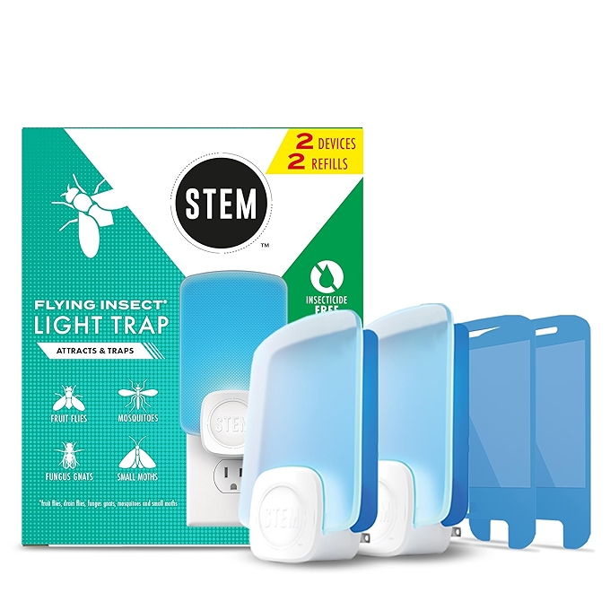 STEM™飞虫灯诱捕器 家用果蝇捕捉器 有效飞虫控制器