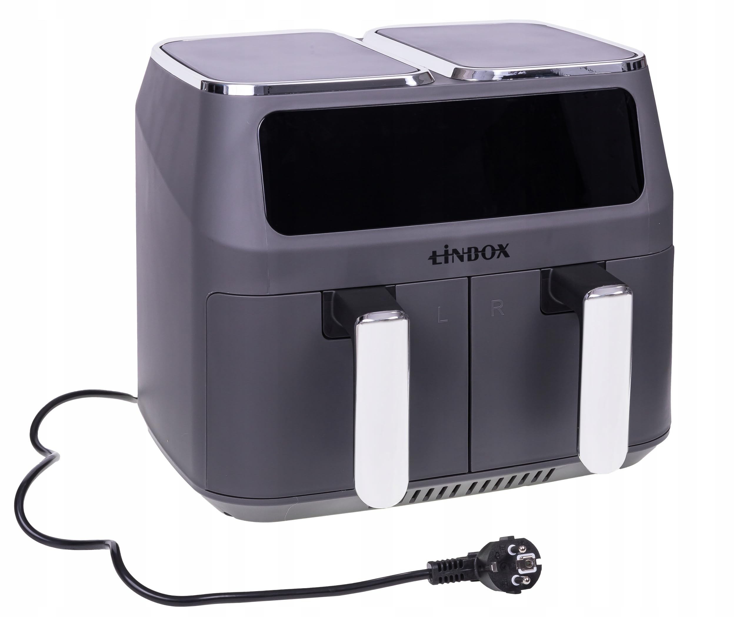 FRYTKOWNICA BEZTŁUSZCZOWA LINBOX 8001 Z 2 KOSZAMI 2X4L/2500W