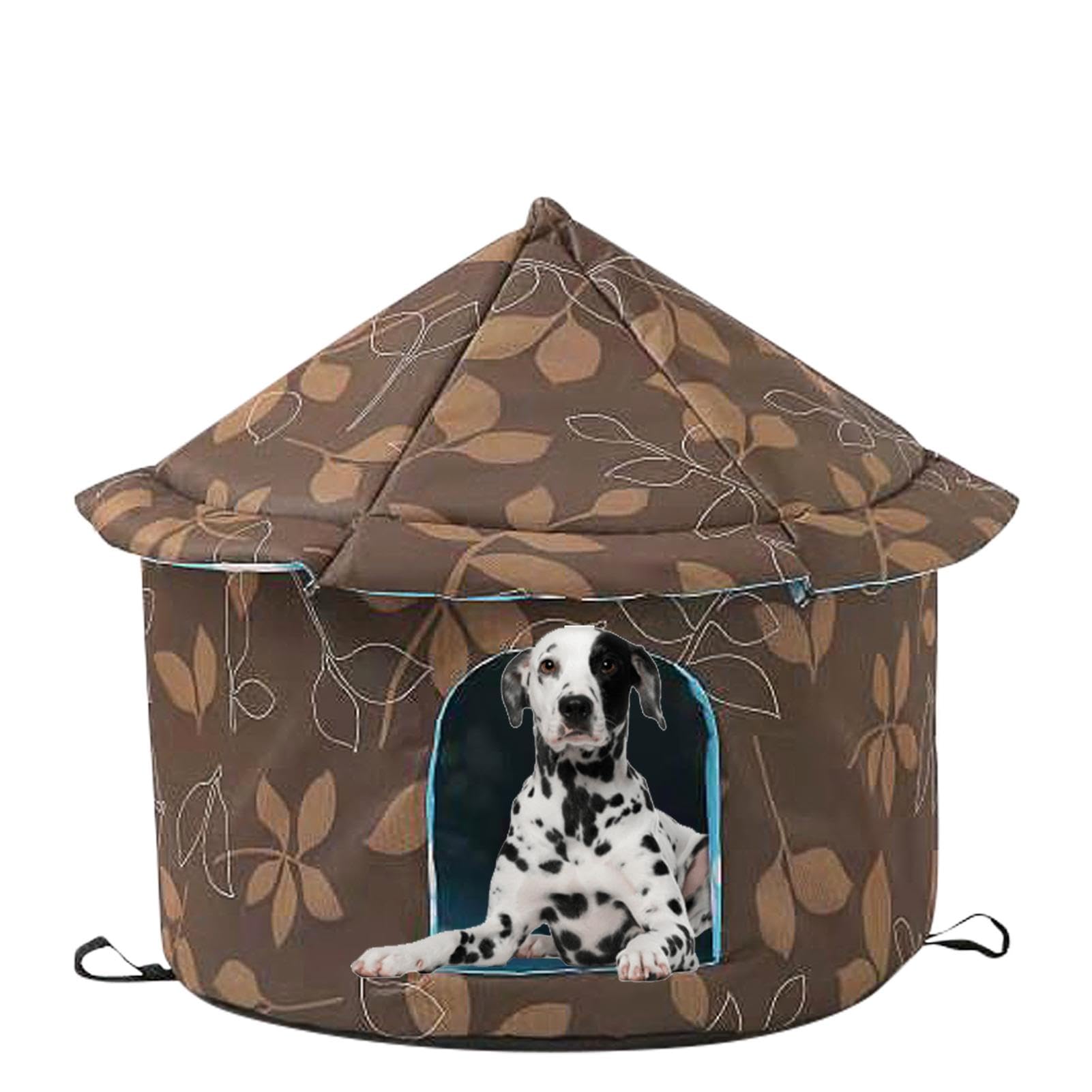 Outdoor Cat House - Waterproof & Rainproof, Warm & Foldable Pet Shelter for Cats, Dogs & Rabbits