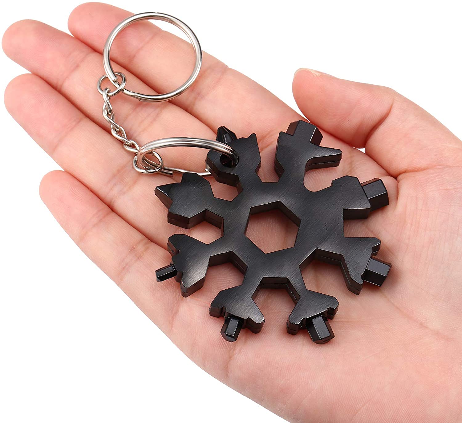 Crevizon Stainless Steel 18 In 1 Snowflake Multifunction Tool Useful Multi Tool Gadget (Multi Color) (B09Y994M52) Amazon Price History, Amazon Price Tracker