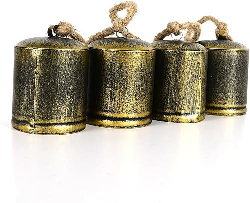 Miniatura 2 de Campana de Navidad, campana azul, decoración de Navidad, decoración de campana de guirnalda, campana de puerta, decoración de árbol de Navidad,