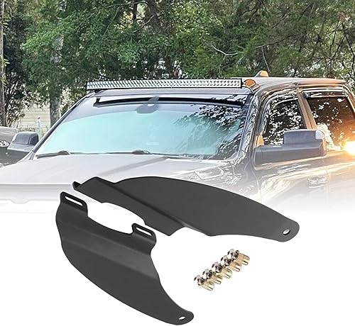 Soportes de montaje de barra de luz LED curvada para techo superior de 52 pulgadas para Dodge Ram 1500 2009-2018 y Dodge Ram 2500 2010-2018