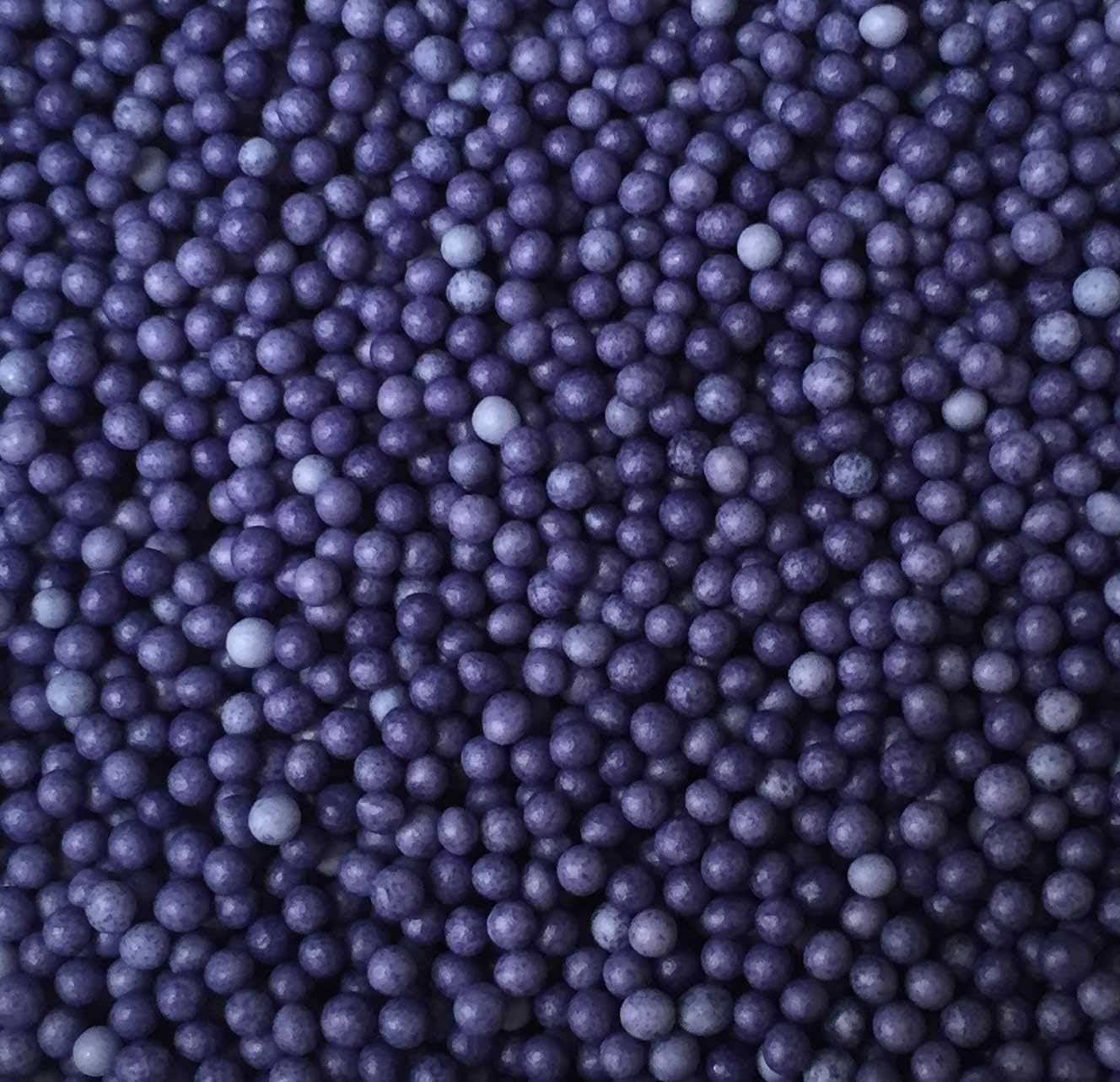 Scrumptious Purple 100s and 1000s Cake Decorations (Pack of 3)