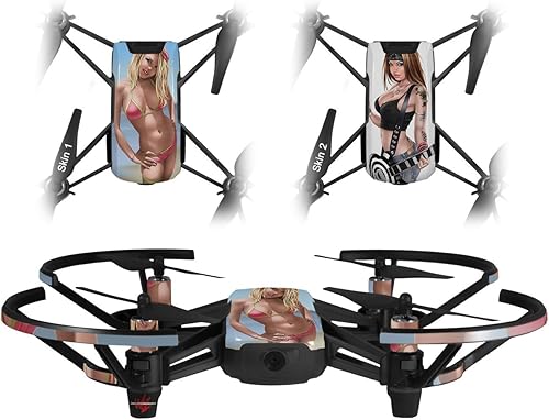 Skin Decal Wrap 2 Pack para DJI Ryze Tello Drone Bikini Girl 01 Drone no incluido