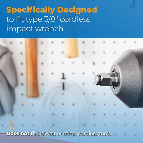 Miniatura 6 de Anillo de retención de impacto de 3/8 pulgadas para anillo de fricción de impacto de 3/8 con junta tórica, reemplazo de anillo de cerdo de impacto