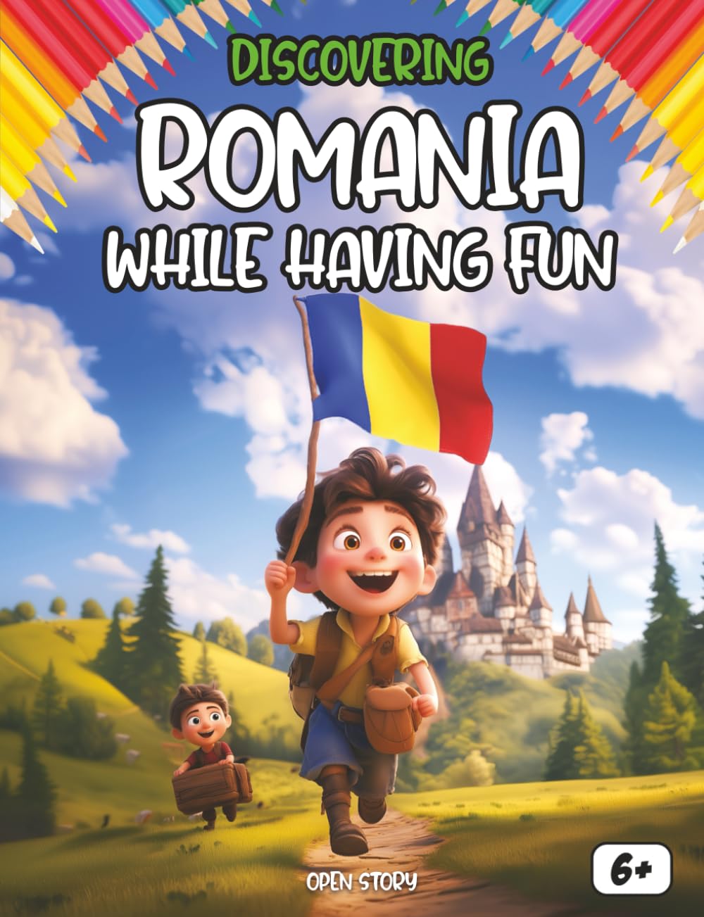 Discovering Romania while having fun: Cultural activities, games, coloring pages, geography, folklore, traditions, history, fun learning, and ... and Romanian heritage. ( English Edition)