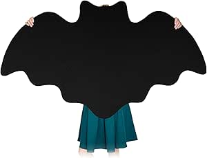 Amazon.com: Timgle Halloween Large Bat Bath Mat 35 x 59 in Gothic ...