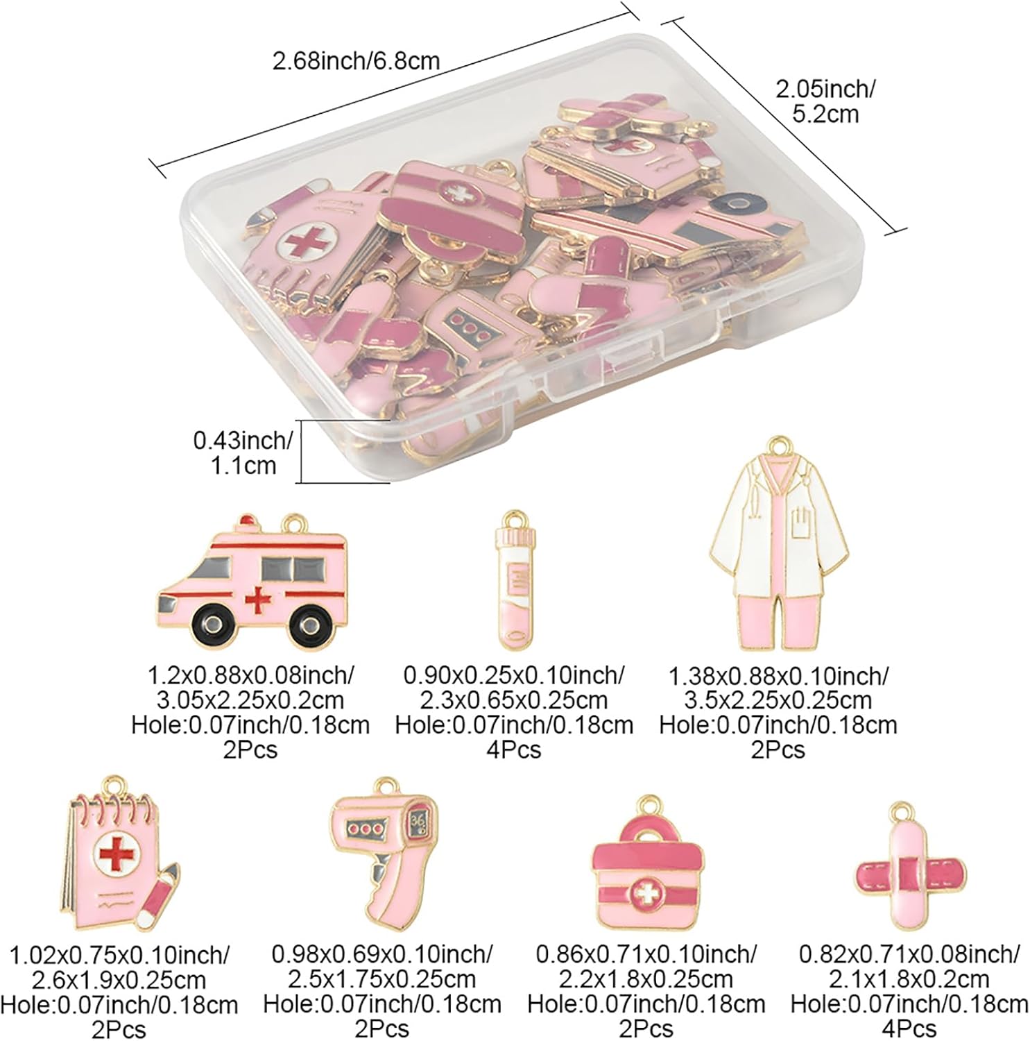 Assorted Cute Charms for DIY Bracelets Necklaces Earrings - Image 2