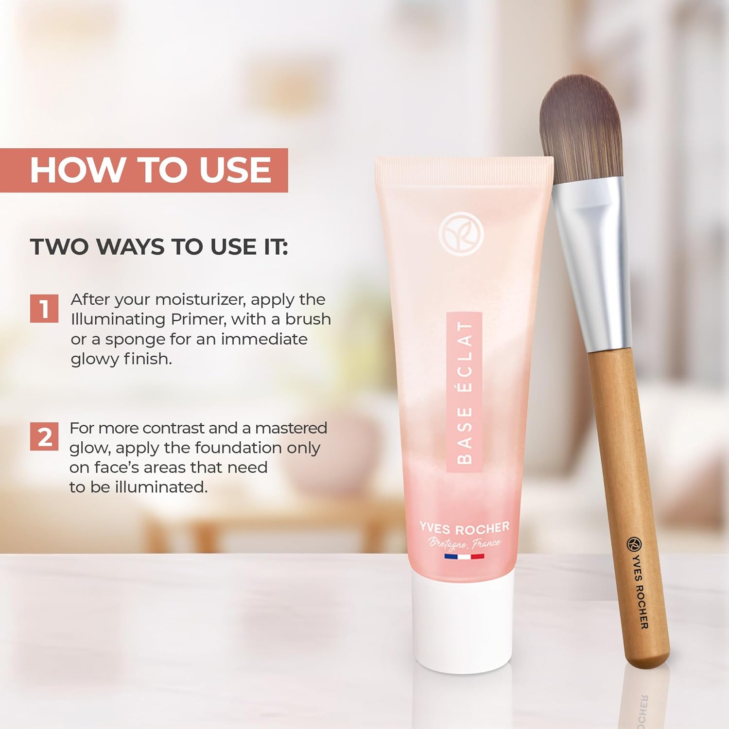 Yves Rocher Base Eclat Primer Face Illuminating Trinidad and