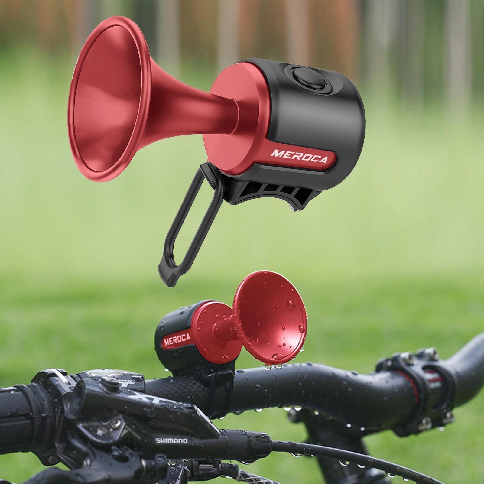 Klaxon De Vélo électrique Sonnette De Vélo électronique Forte 120-140