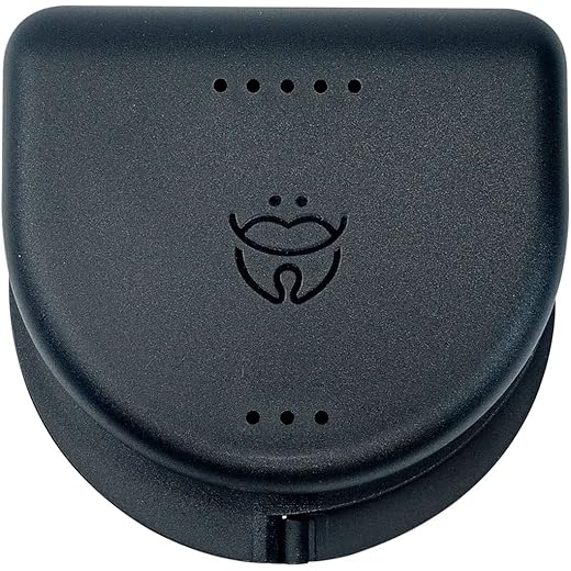 Dentosmile Dental Retainer Case Black