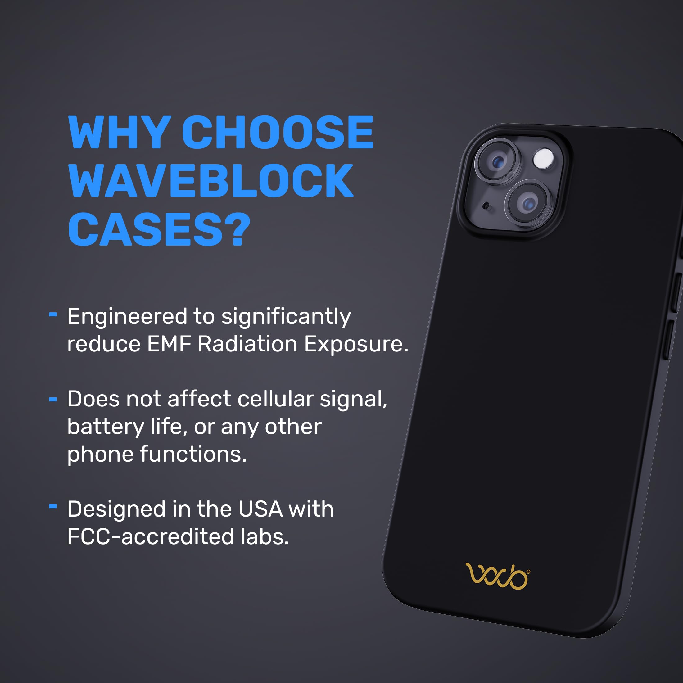 Amazon.co.jp: WAVEBLOCK EMF保護iPhoneケース、放射線遮断携帯電話
