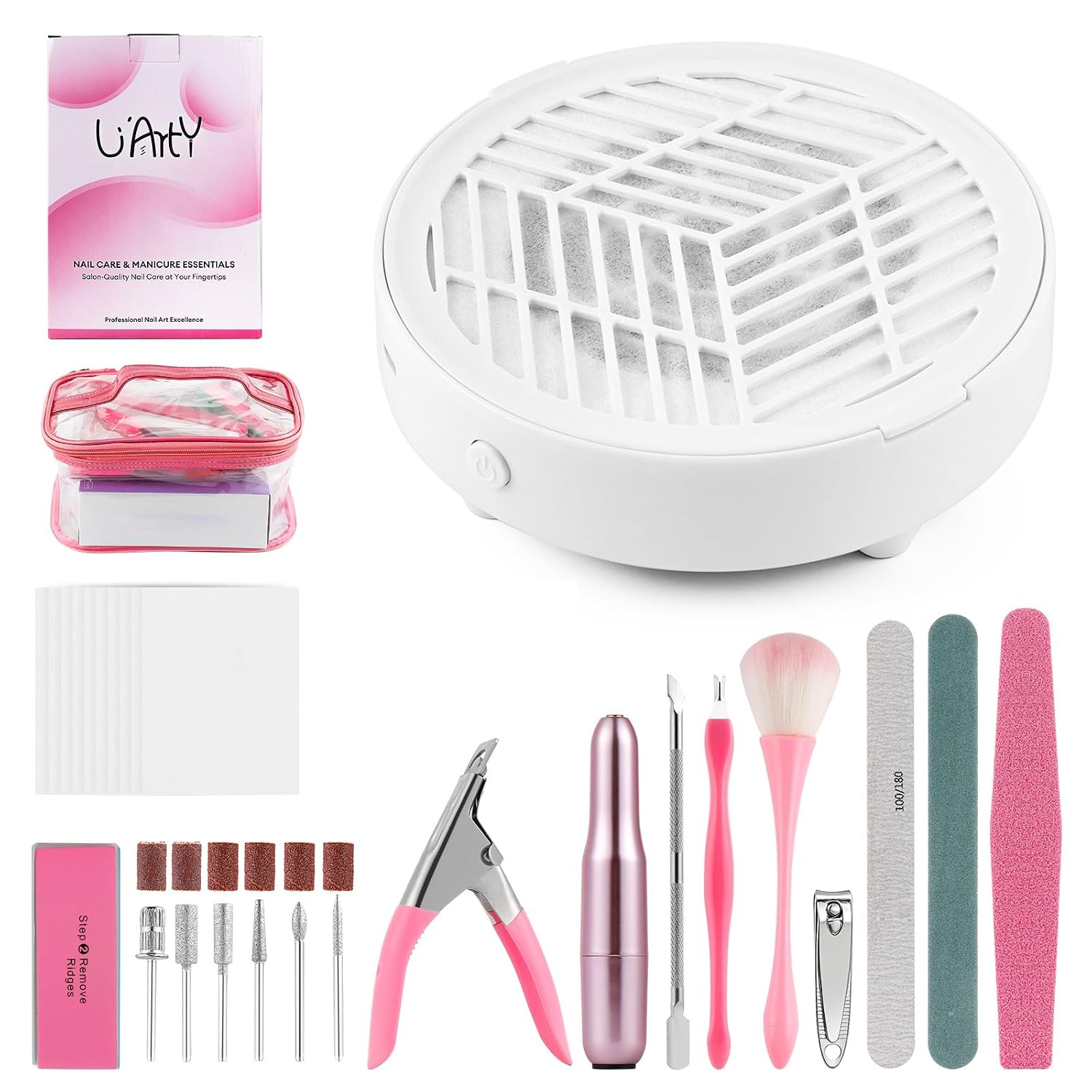 Nail Dust Collector Machine Nail Dust Cleaner for Beginners
