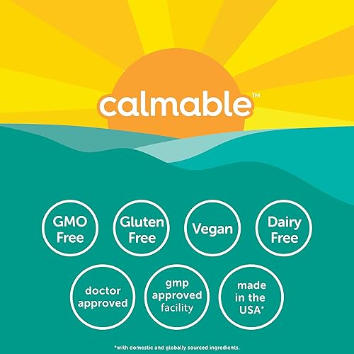 Miniatura 4 de Calmable Ayuda para aliviar el estrés para adolescentes  Siéntete feliz tranquilo concentrado y relajado y el más vibrante  Vegano  Piridoxina B6