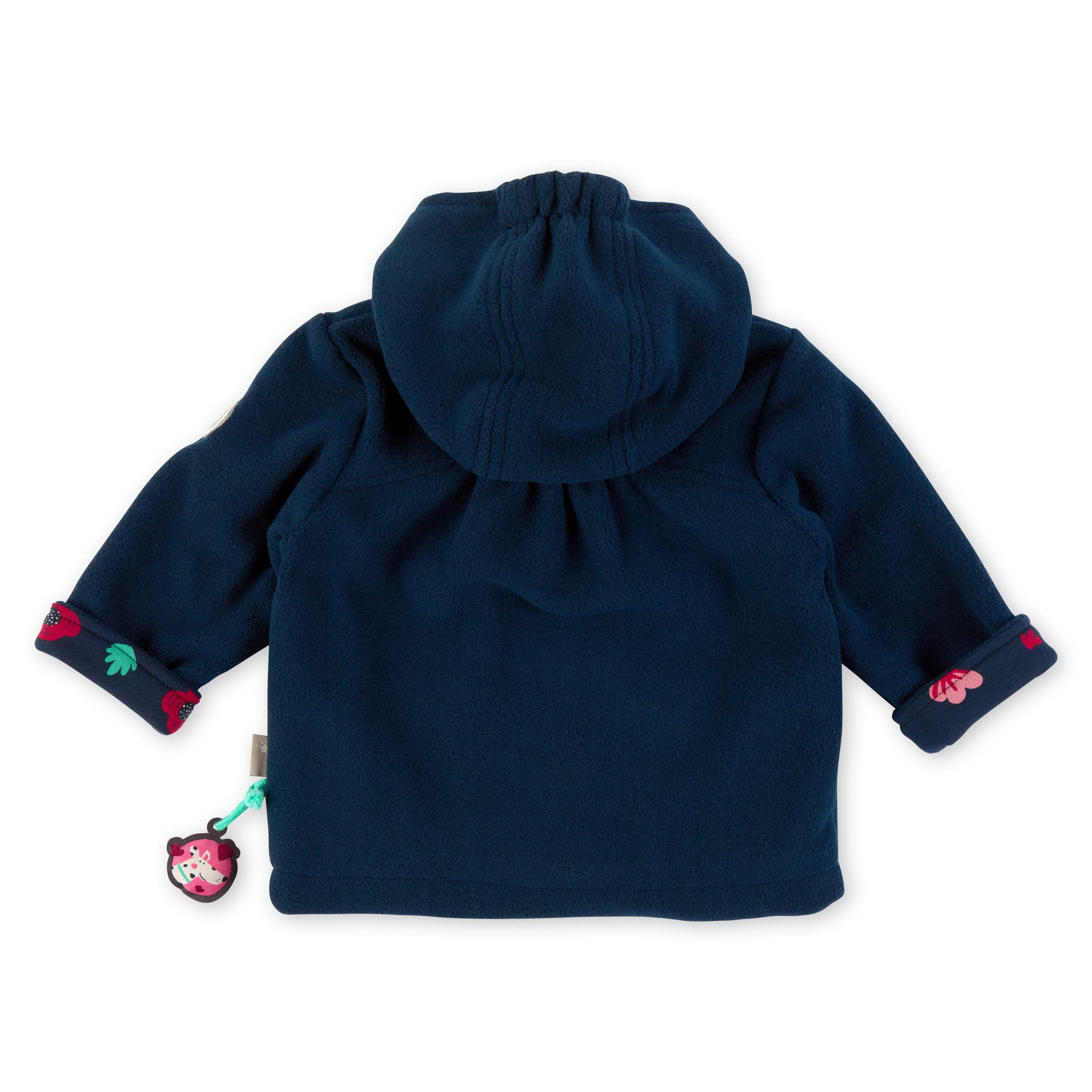 Sigikid Baby - Mädchen Baby - Mädchen Fleecejacke mit Kapuze Baby Fleecejacke