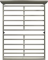 Vista 5 de Glenwillow Home Kameli - Base de cama tapizada con base de camello con ribete de clavos, base de colchón, no necesita somier, fácil montaje