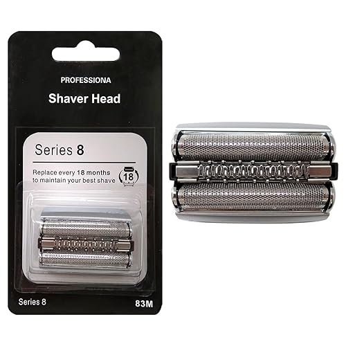 Serie 8 83M cabeza de afeitadora eléctrica wplástico sellado embalaje para Br-aun 8 Series 8320S, 8325S, 8330S, 8340S, 8350S, 8365cc, 8370cc,