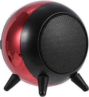 Uonlytech 1 Peça Alto-Falante Externo De Áudio De Aço Pequeno Alto-Falante Sem Fio Mini Alto-Falante Portátil Mini Alto-Falante De Áudio Equipamento De Áudio Sem Fio Mini Alto-Falante