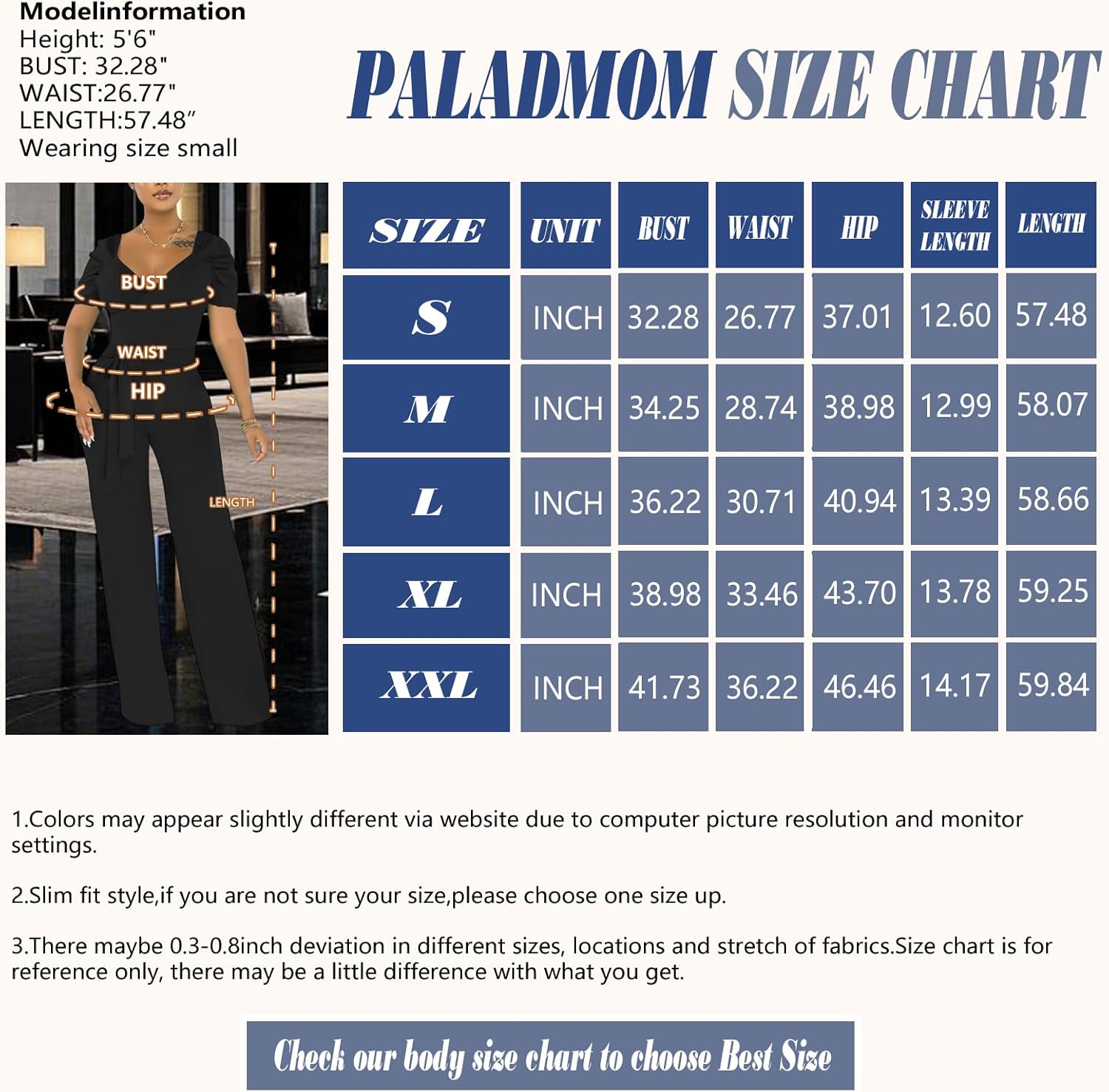 PaladMom Womens Elegant Plus Size Jumpsuits Sexy Back zipper Short Sleeve Mid Waist Wide Leg Straight Rompers - Image 3