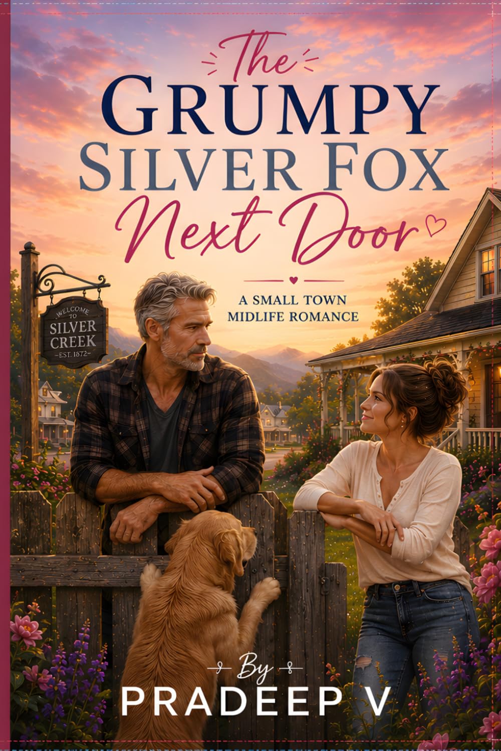 The Grumpy Silver Fox Next Door: A Small Town Midlife Romance (The Silver Creek Series)
