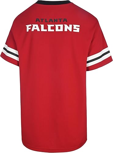 Miniatura 85 de Outerstuff NFL Kids Youth 4-20 - Camiseta oficial para el día del partido púrpura(Baltimore Ravens - Purple)