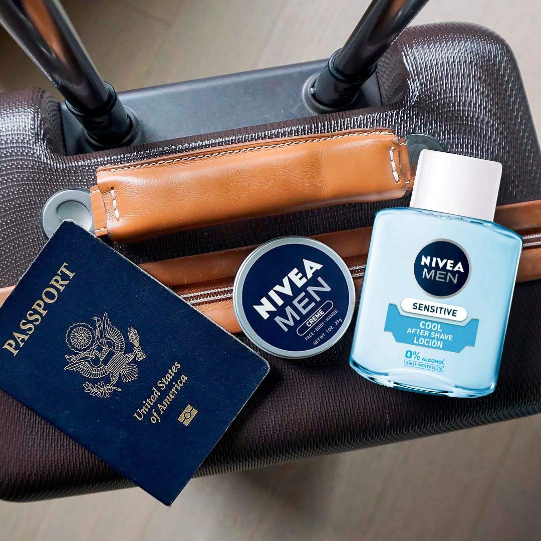Nivea Men Sensitive Cool Loción After Shave, Estándar, Fresca, 100 Mililitro