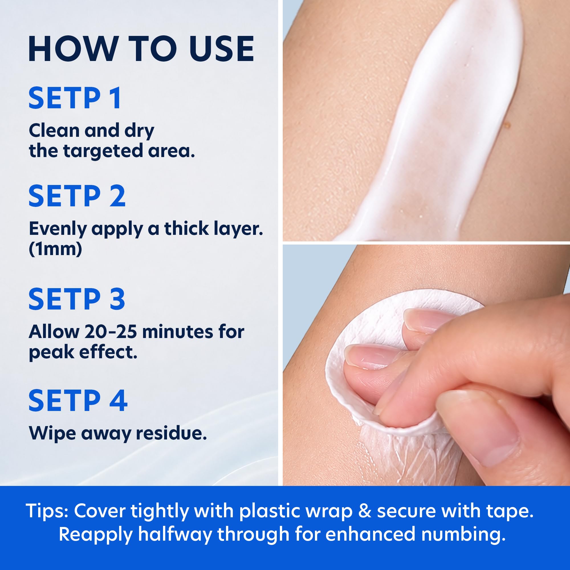 Clinical Resolution 5% Lidocaine Numbing Cream Pain Relief 1.25oz 5pk — Amazon image 8