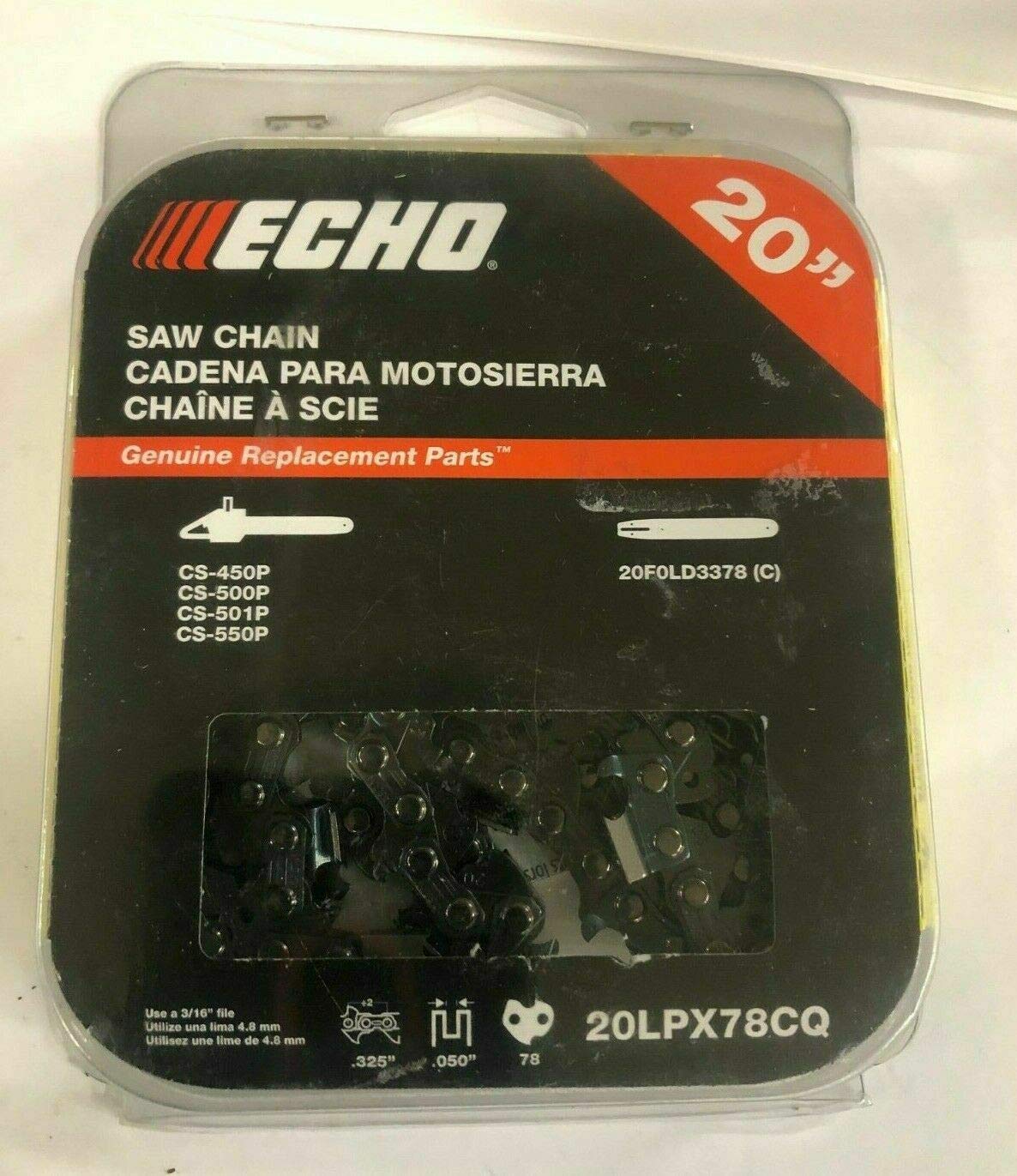 Amazon.com: O E M (3 Pack) 20LPX78CQ Echo 20 inch Chisel Chainsaw