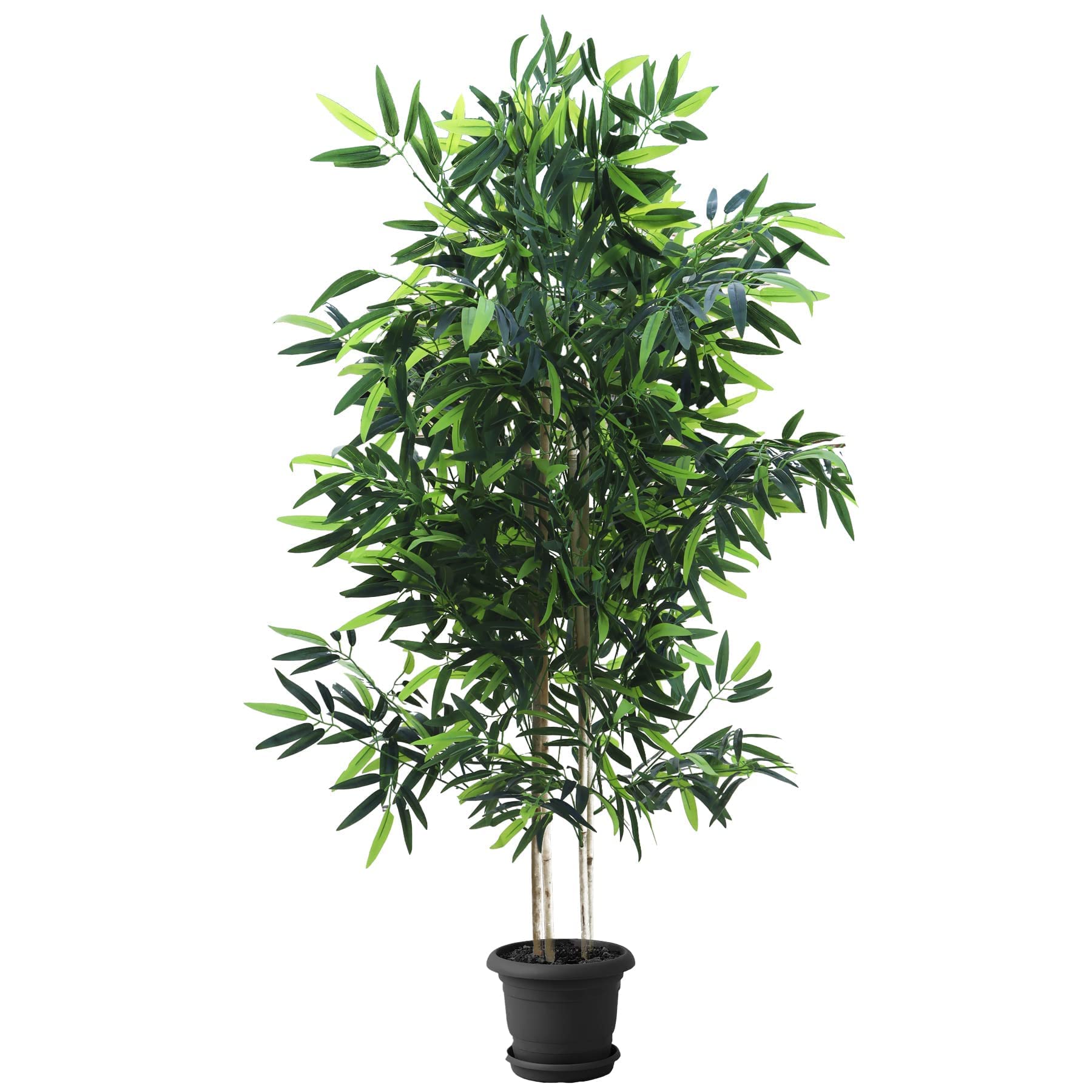 PLANTAWA Planta de Bambú 180 cm, Planta para decoración del hogar, Sin macetero, Planta de Bambú Artificial, Planta Interior para Decoración, Plantas y Flores Artificiales