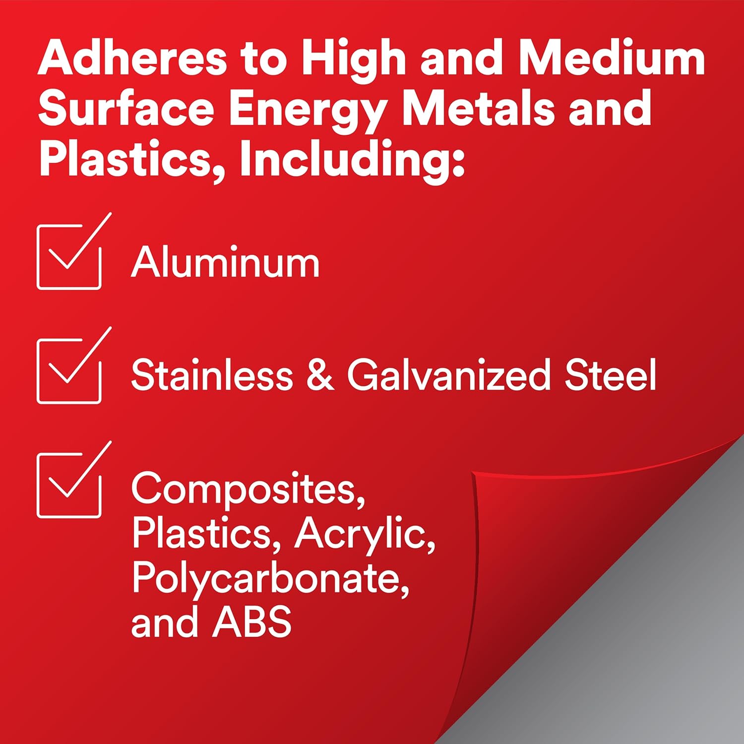 3M VHB Tape RP+230GF, Gray, 1 in x 36 yd, 90 mil, Film Liner, 1 Roll