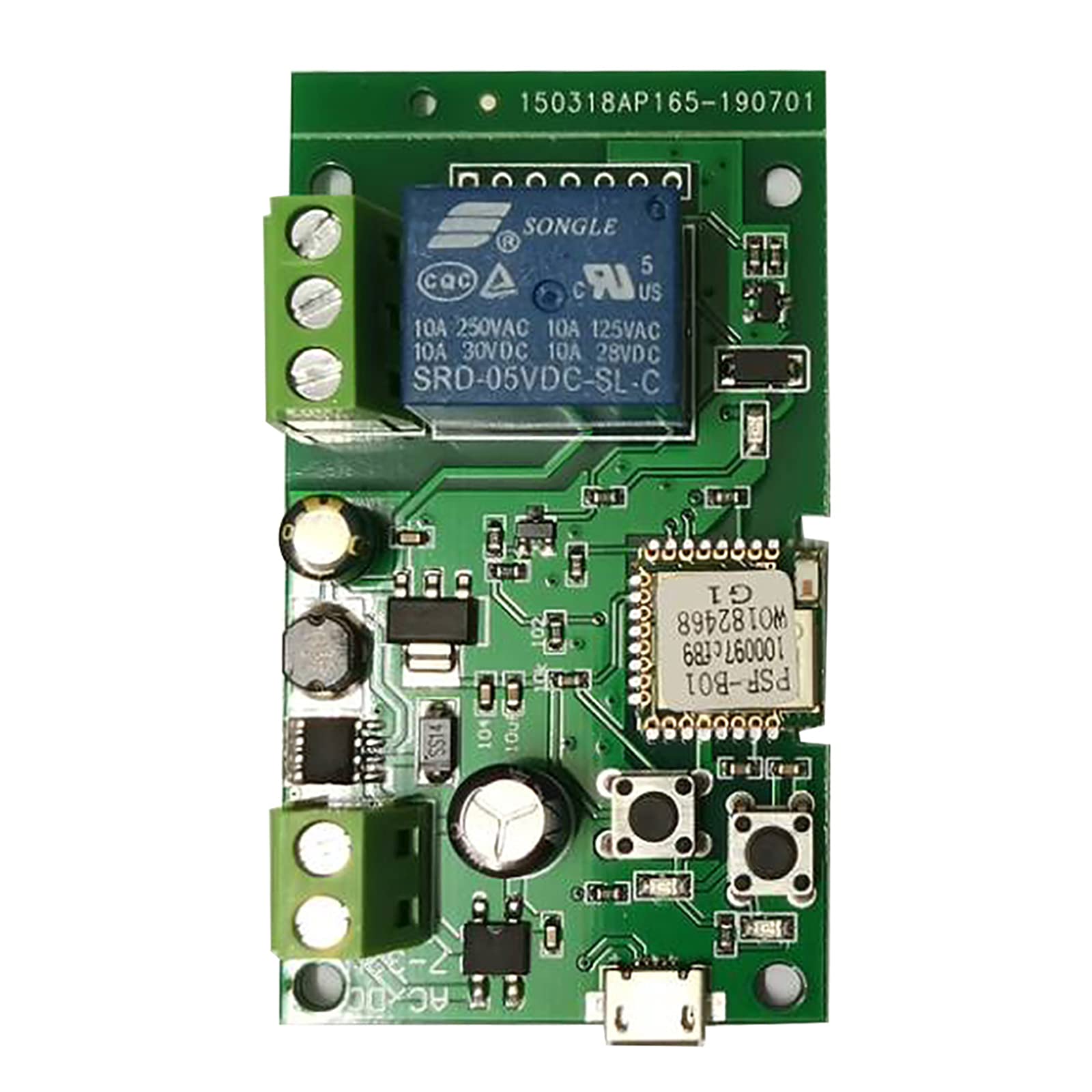 eWeLink DC5V 12V 24V 32V Wifi Switch Wireless Relay Module Smart Home Automation Modules Phone APP Remote Control Timer Switch Alexa Google Home Voice Control for Access Control System