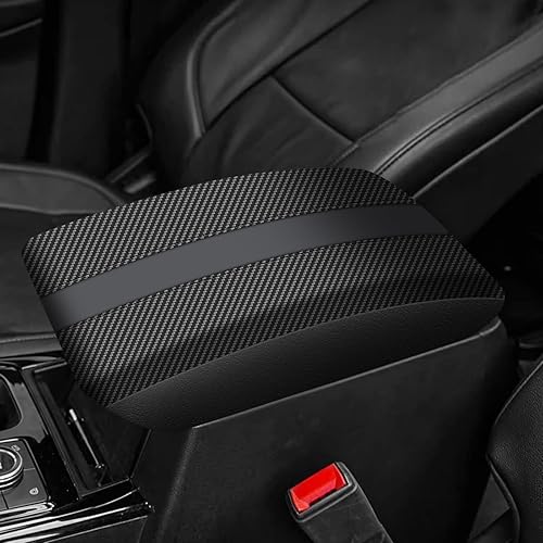 Miniatura 9 de AOMSAZTO Fundas para reposabrazos de consola central para Ford Explorer 2020-2022, color negro