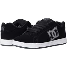 DC Men's Gaveler Low Shoe Skate, Black/Heather Grey, 8